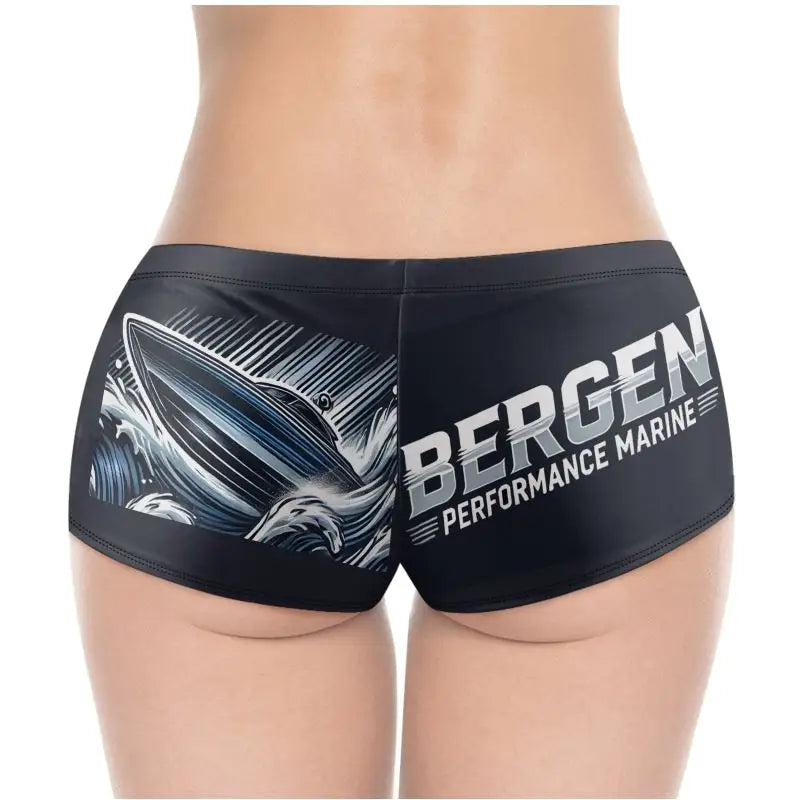 Bergen Performance Marine bikini booty shorts - Hot Pants
