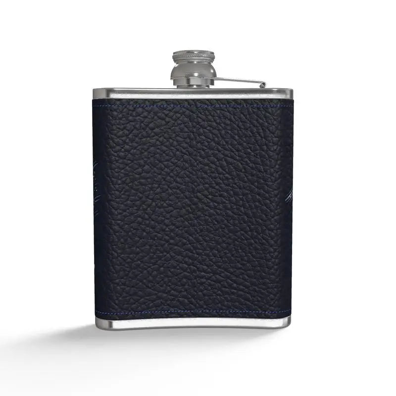 Leather Flask - Leather Wrapped Hip Flask