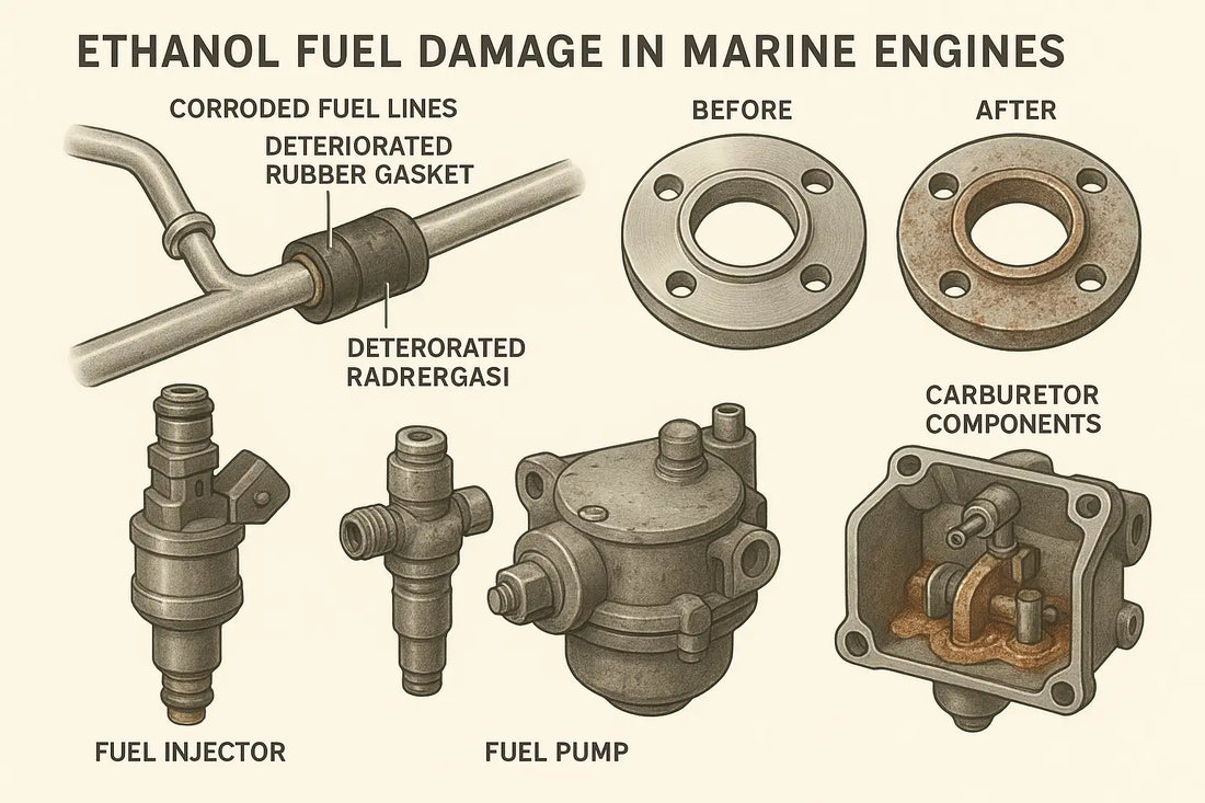⛽ How Ethanol Can Damage Your Boat’s Fuel System | Bergen Performance Marine