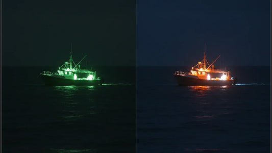 Marine night vision and thermal camera comparison for nighttime boating
