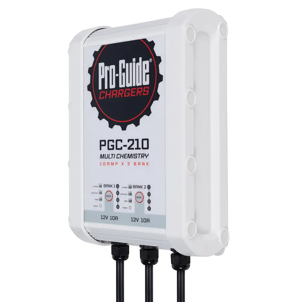 10-Amp 12V 2 Bank On-Board Battery Charger Pro-Guide PGC-210 - Battery Chargers