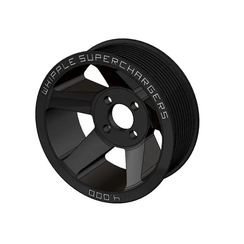 10-Rib 4-Bolt Marine Supercharger Pulley