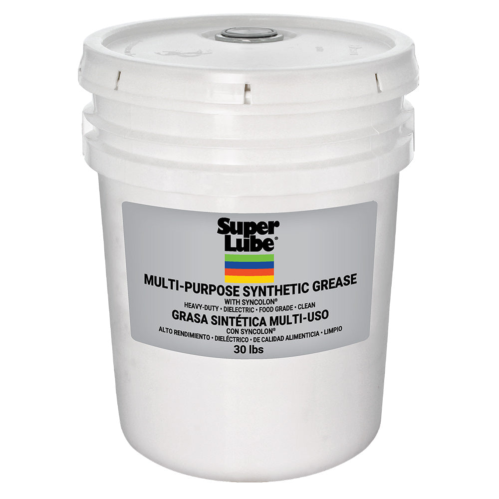 Super Lube Multi-Purpose Synthetic Grease w/Syncolon (PTFE) - 30lbs [41030]