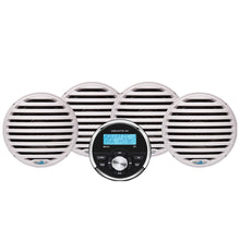Aquatic AV Economy Gauge Stereo/Speakers Kit - White [EG200]