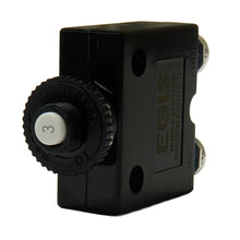 Egis 3A Push Button Panel Mount Circuit Breaker - Screw Terminals [4710-03]