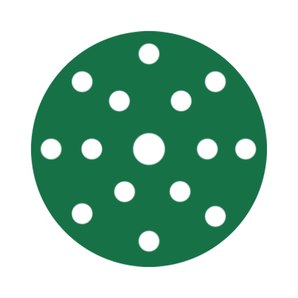 RUPES PROCUT Film Abrasive Discs 150mm (6") - 15 Holes - P2000 Grit *Box of 50pcs [9.45FD2000]