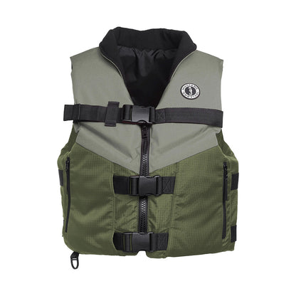 Mustang Accel Foam Vest - Green/Grey - Medium [MV4627-833-M]
