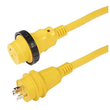 12 Ft Powercord Plus 30 Amp Yellow
