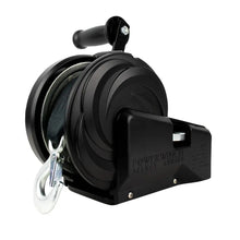 2,500lb Powerwinch Select Series 2 Speed 8’’ Crank Arm Carbon Black - Trailer Winches