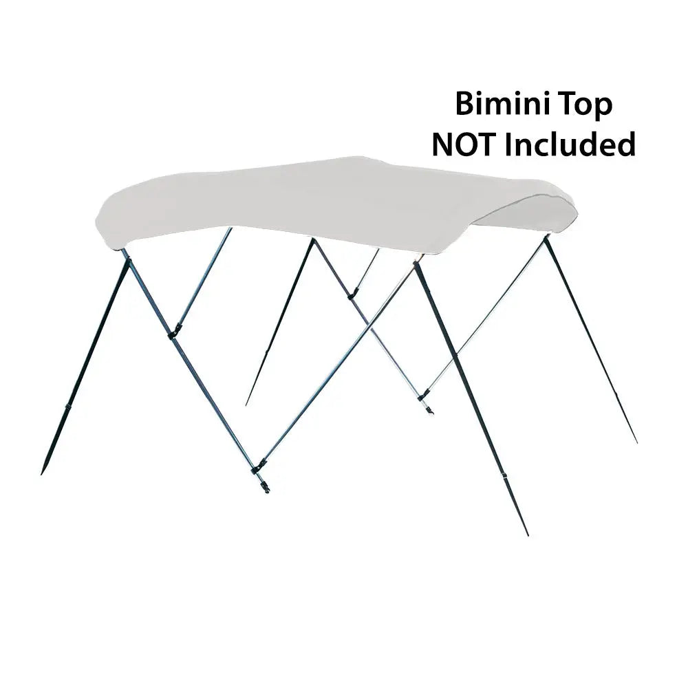 3-Bow Bimini Top Frame Carver 6’L x 67-72’’W x 46’’H Aluminum - Biminis/Shades/Umbrellas