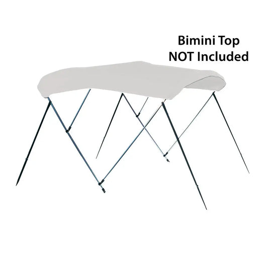 3-Bow Bimini Top Frame Carver 6’L x 67-72’’W x 46’’H Aluminum - Biminis/Shades/Umbrellas
