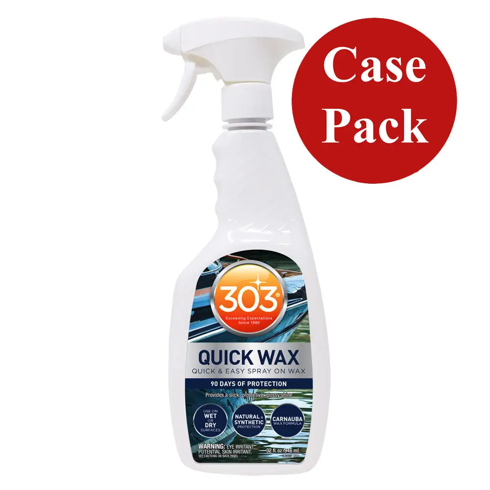 303 Marine Quick Wax - 32oz *Case of 6* [30213CASE] - Cleaning