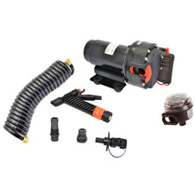 Johnson Pump 5.2 GPM Aqua Jet Washdown Pump Kit w/Hose - 24V [64534-24]