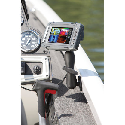 RAM Mount Quick Release Mount f/Lowrance Mark & Elite 5 [RAM-101-LO11]