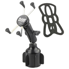 RAM Mount RAM X-Grip Large Phone Mount w/RAM Stubby Cup Holder Base [RAP-B-299-4-UN10U]