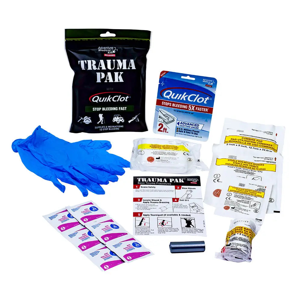 Adventure Medical Trauma Pak w/QuikClot [2064 0292] Medical Kits
