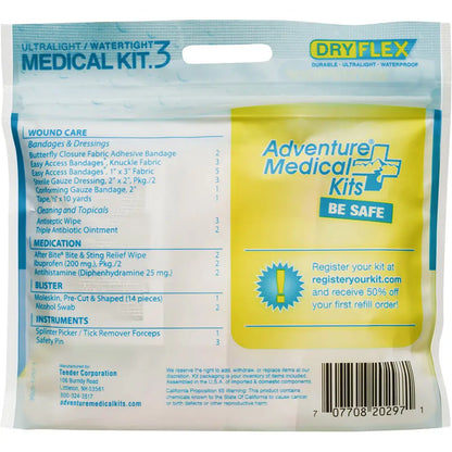 Adventure Medical Ultralight/Watertight.3 vo First Aid Kit [0125 0297] Medical Kits