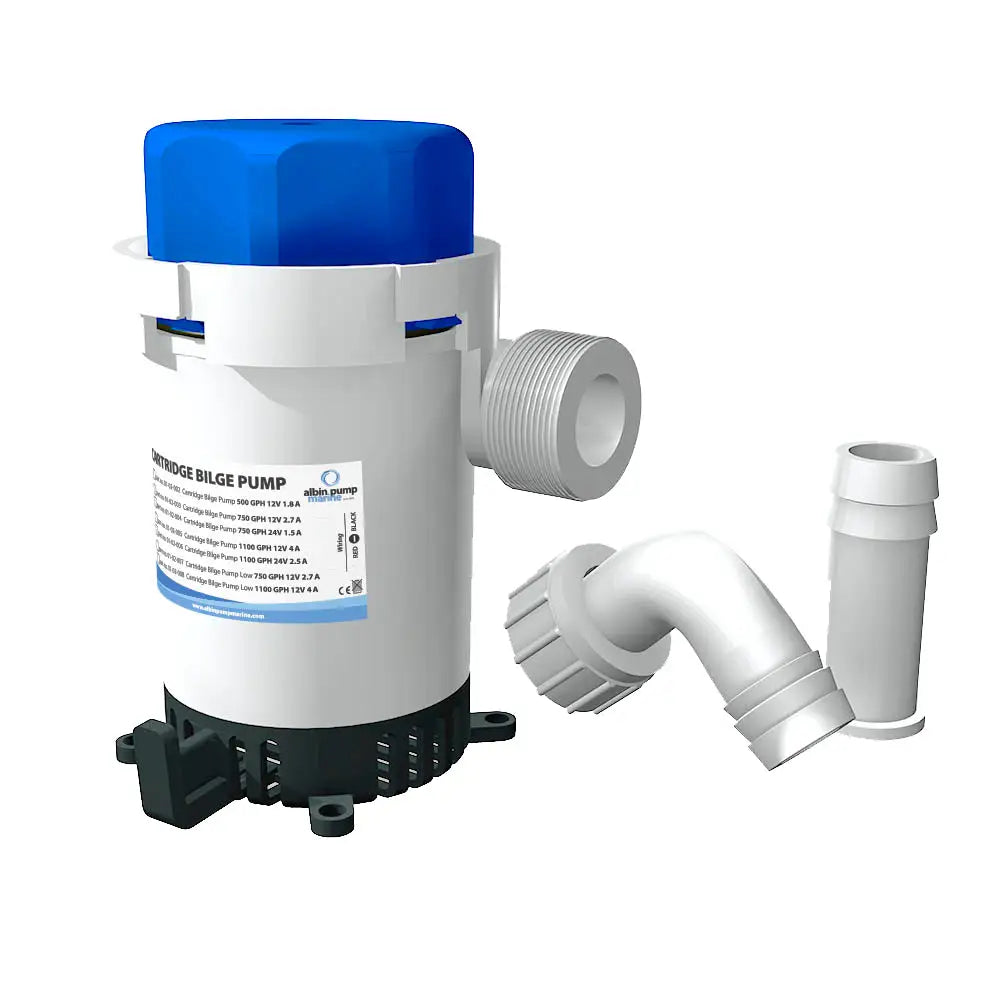 Albin Group Cartridge Bilge Pump 500GPH - 12V [01-02-002] - Bilge Pumps