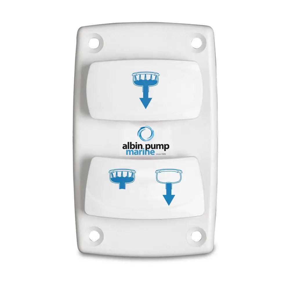 Albin Group Marine Control Silent Electric Toilet Rocker Switch [07-66-025] - Accessories