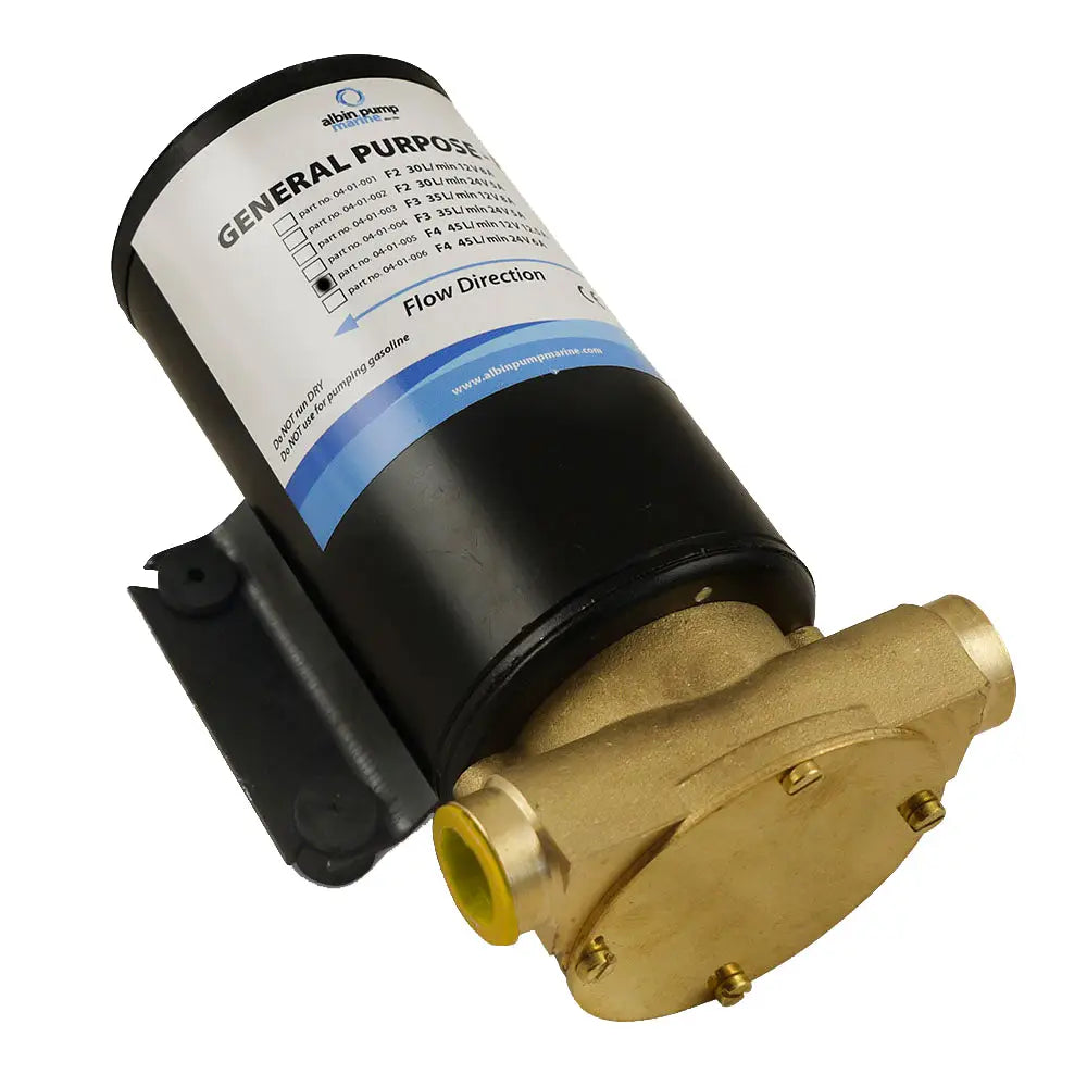 Albin Group Marine General Purpose Pump FIP F4 (12 GPM) - 12V [04-01-005] - Washdown / Pressure Pumps