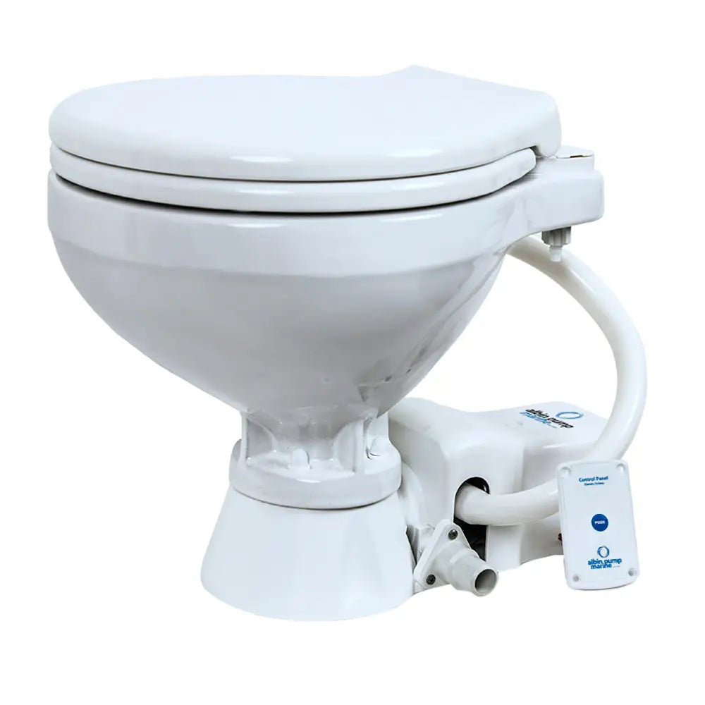 Albin Group Marine Toilet Standard Electric EVO Compact - 12V [07-02-004] - Marine Sanitation
