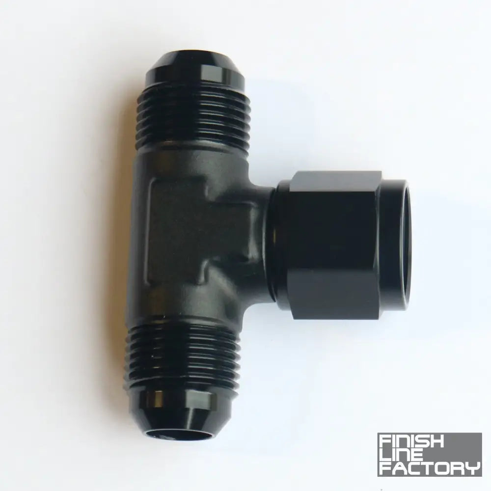 AN Male Tee with Female AN Swivel On Side (MFM) - 16