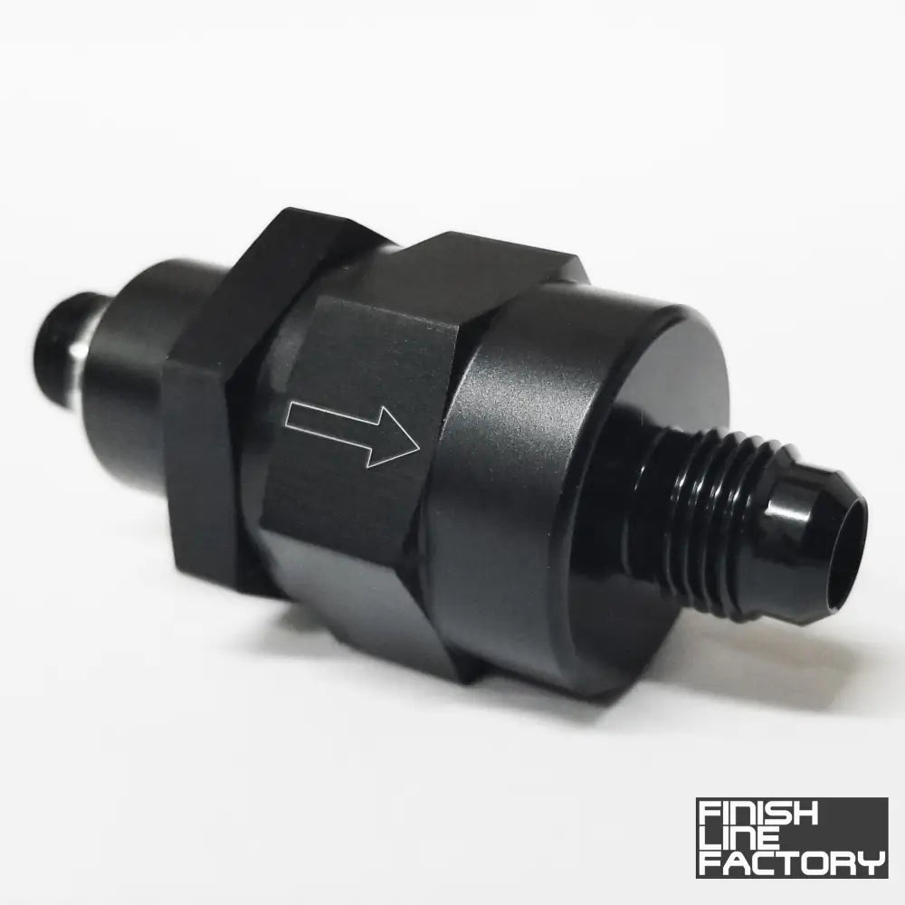 AN to Metric Check Valve - 06 AN - M12x1.5