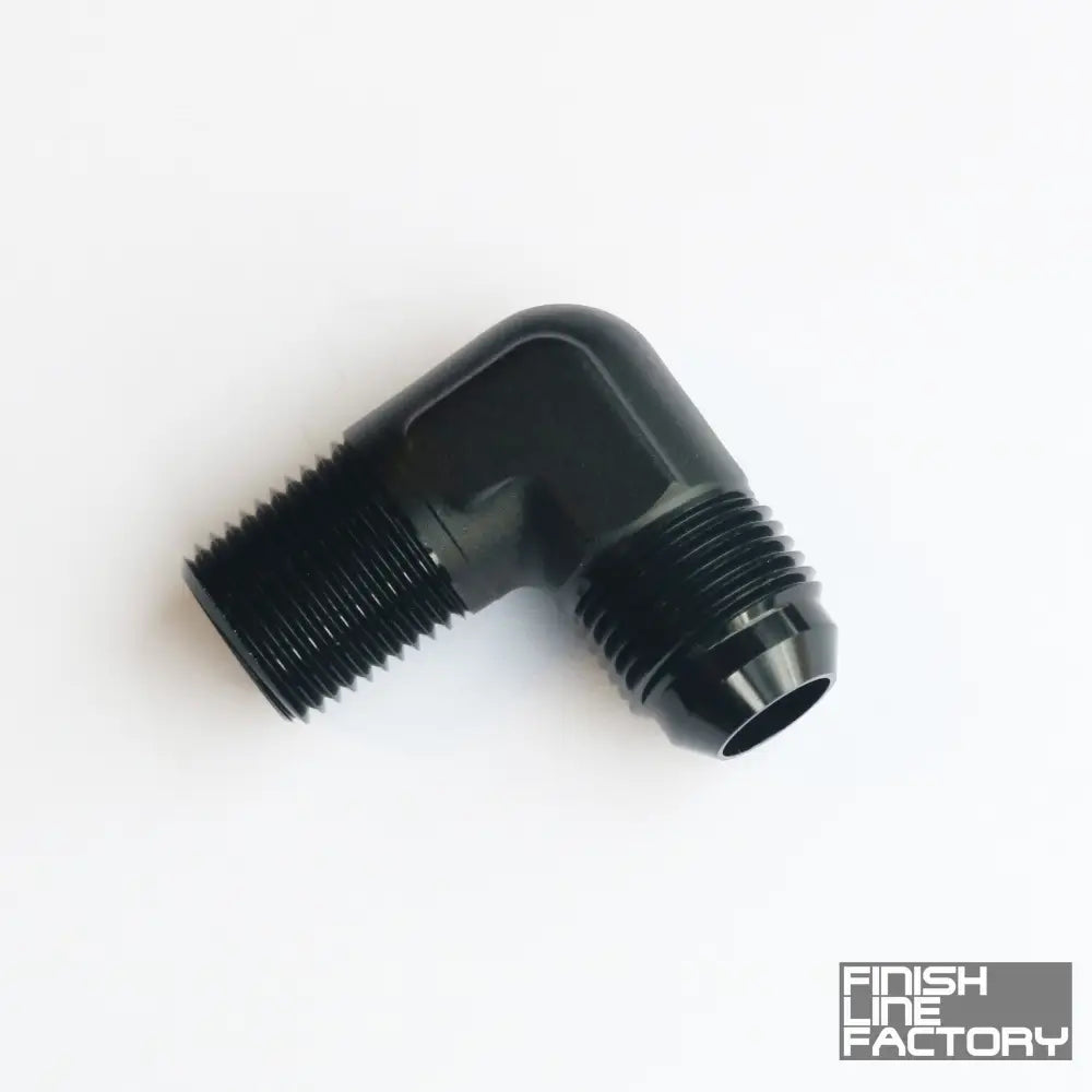 AN to NPT Adapter - 90 Degree - 03 AN - 1/8’’ NPT