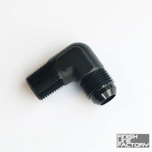 AN to NPT Adapter - 90 Degree - 10 AN - 3/8’’ NPT