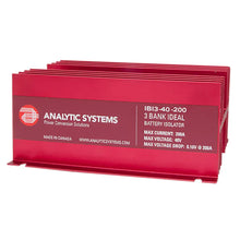 Analytic Systems 200A 40V 3-Bank Ideal Battery Isolator [IBI3-40-200] - Battery Isolators