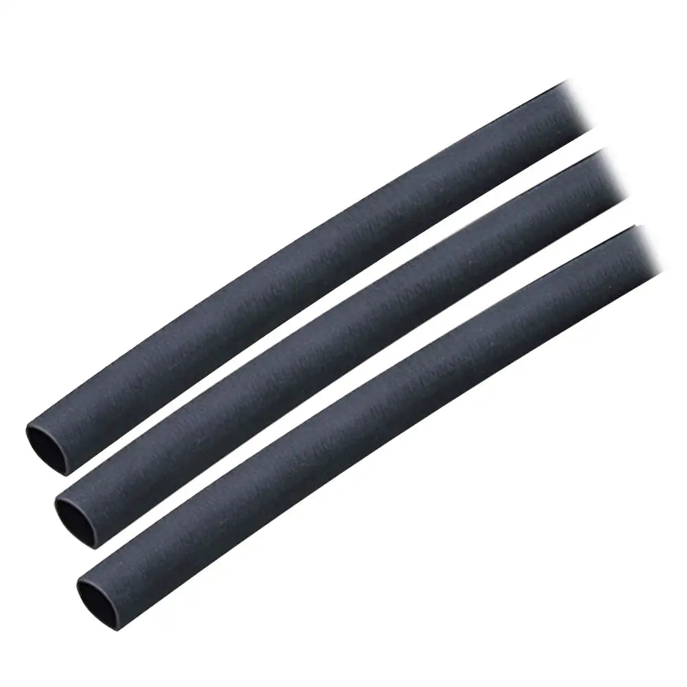 Ancor Adhesive Lined Heat Shrink Tubing (ALT) - 1/4’’ x 3’’ - 3-Pack - Black [303103] - Wire Management
