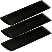 Ancor Adhesive Lined Heat Shrink Tubing (ALT) - 1’’ x 12’’ - 3-Pack - Black [307124] - Wire Management