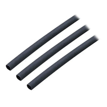 Ancor Adhesive Lined Heat Shrink Tubing (ALT) - 3/16’’ x 3’’ - 3-Pack - Black [302103] - Wire Management