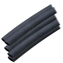 Ancor Adhesive Lined Heat Shrink Tubing (ALT) - 3/8’’ x 6’’ - 5-Pack - Black [304106] - Wire Management