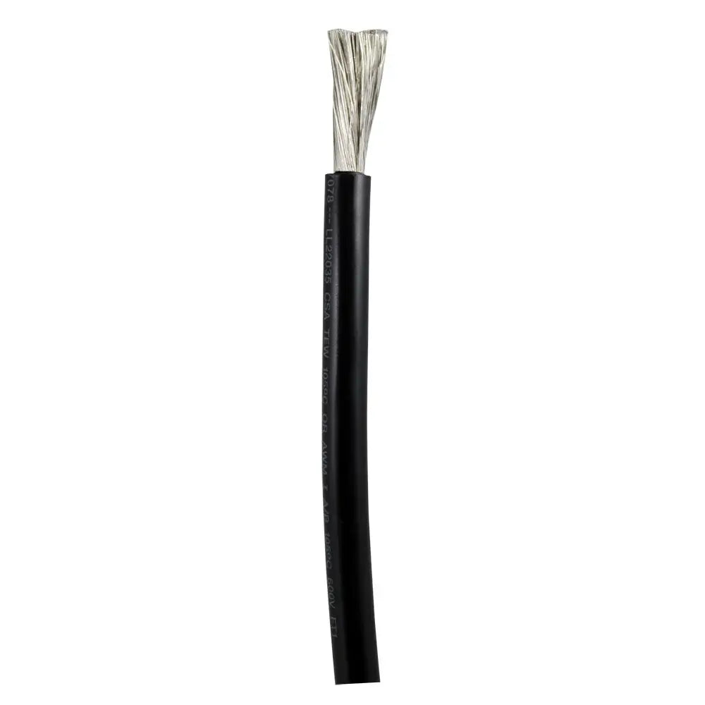 Ancor Black 6 AWG Battery Cable - Sold By The Foot [1120-FT] - Wire