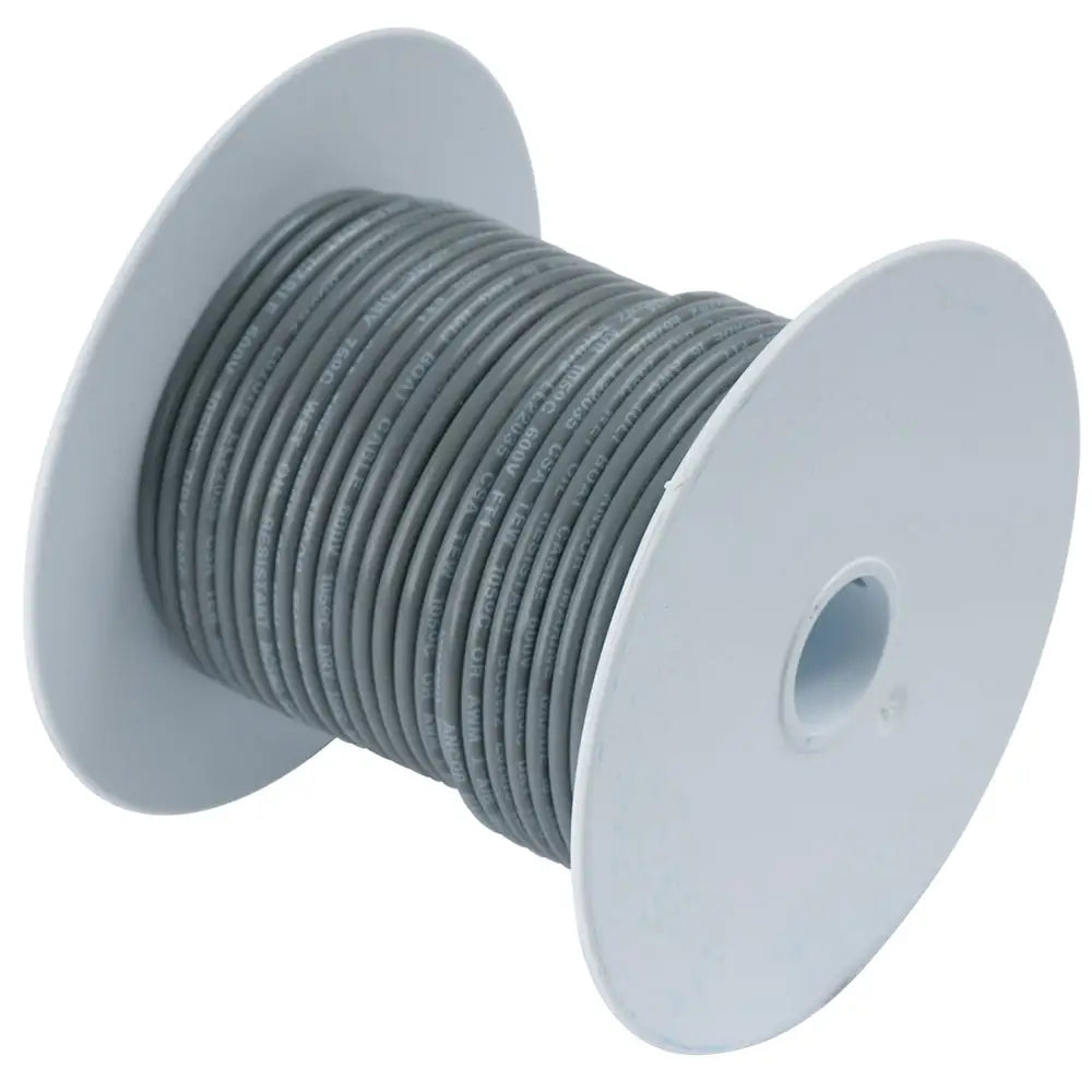 Ancor Grey 14 AWG Tinned Copper Wire - 100’ [104410] - Wire