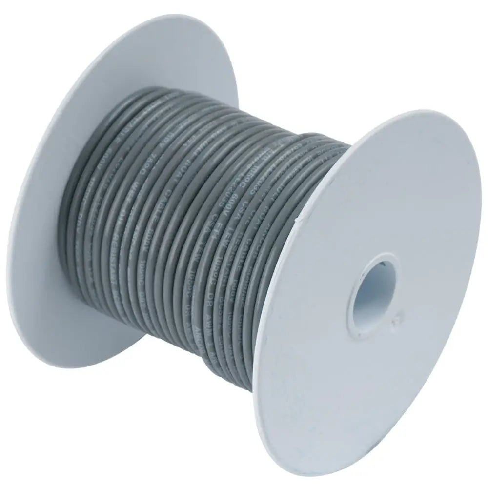 Ancor Grey 18 AWG Tinned Copper Wire - 35’ [180403] - Wire