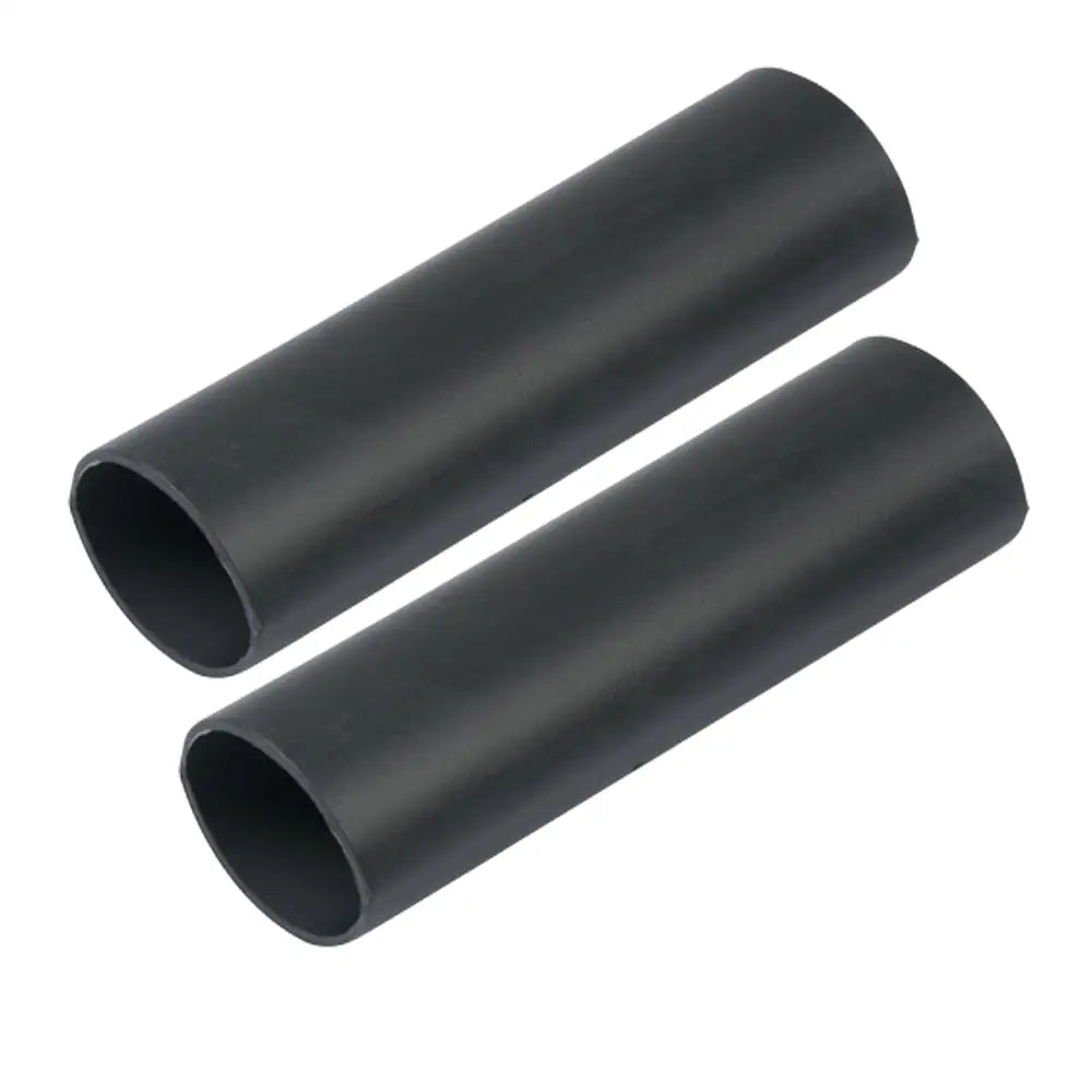 Ancor Heavy Wall Heat Shrink Tubing - 1’’ x 12’’ - 2-Pack - Black [327124] - Wire Management