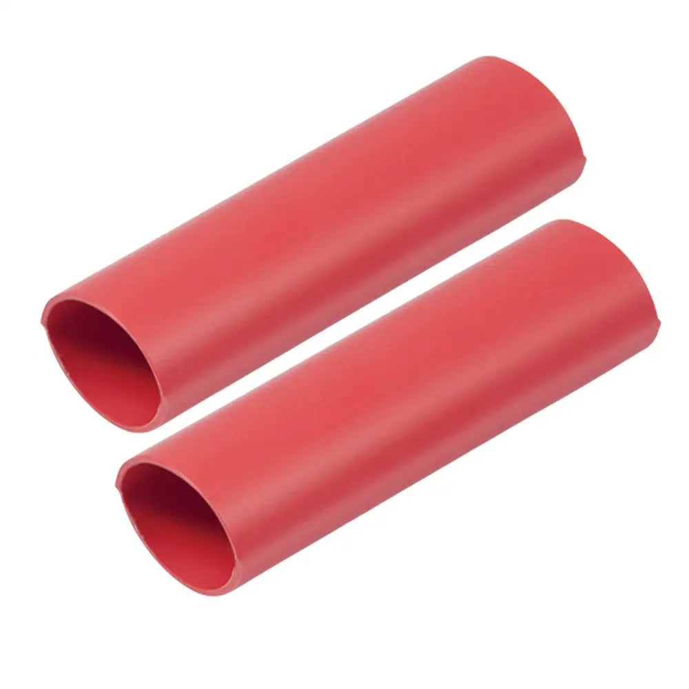 Ancor Heavy Wall Heat Shrink Tubing - 1’’ x 12’’ - 2-Pack - Red [327624] - Wire Management