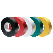 Ancor Premium Assorted Electrical Tape - 1/2’’ x 20’ - Black / Red / White / Green / Yellow [339066] - Wire Management