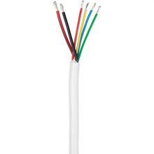 Ancor RGB + Speaker Cable - 18/4 +16/2 Round Jacket - 25’ Spool Length [170002] - Wire