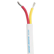 Ancor Safety Duplex Cable - 12/2 AWG - Red/Yellow - Flat - 250’ [124325] - Wire