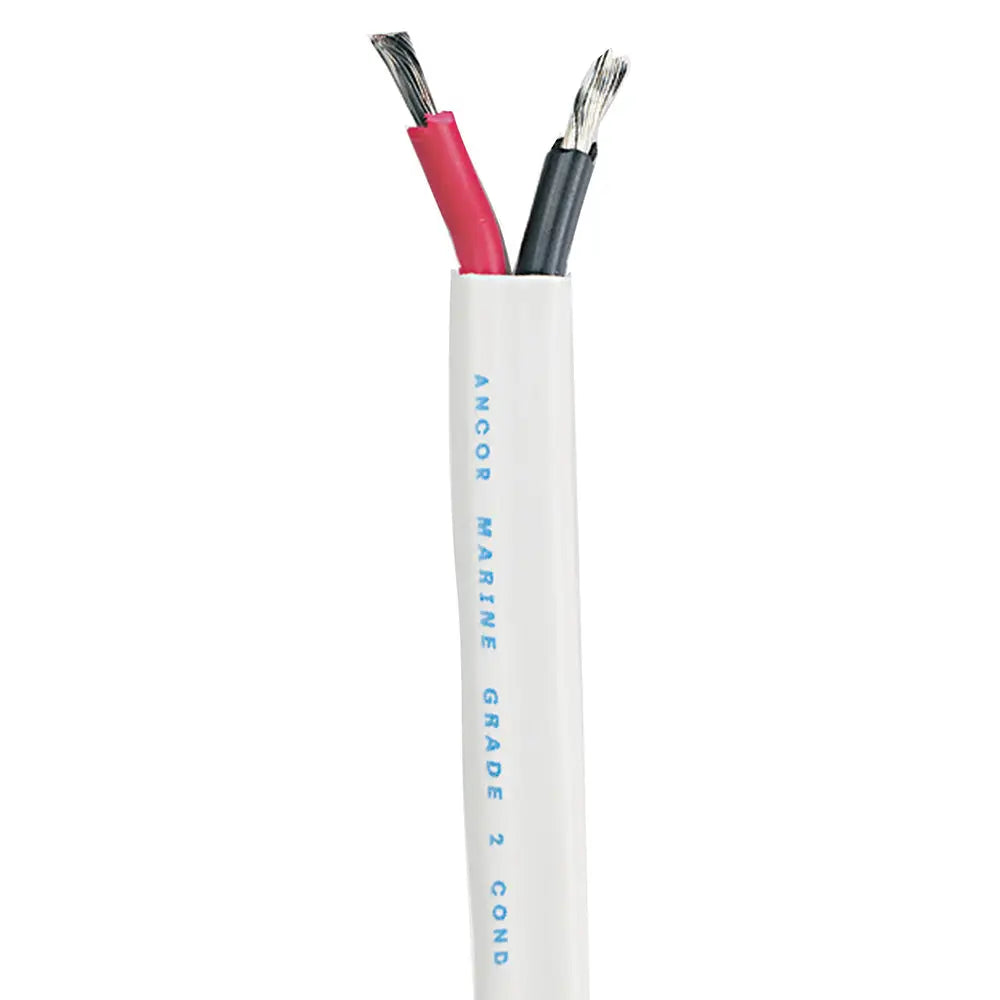 Ancor Standard Duplex Cable - Flat 18/2 AWG - 2 x 0.8mm Red/Black - 250’ [121925] - Wire