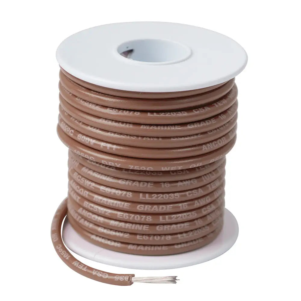 Ancor Tan 16 AWG Tinned Copper Wire - 100 [101810] - Wire
