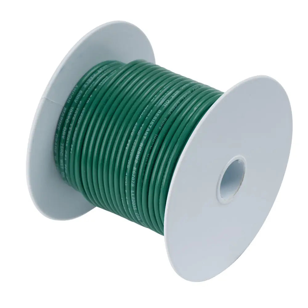 Ancor Tinned Copper Wire - 6 AWG - Green - 25 [112302] - Wire