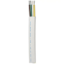Ancor Trailer Cable - 16/4 AWG - Yellow/White/Green/Brown - Flat - 100’ [154010] - Wire