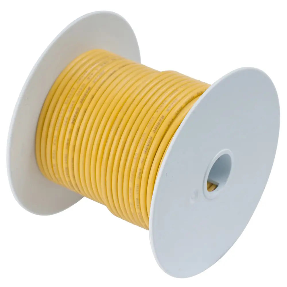 Ancor Yellow 18 AWG Tinned Copper Wire - 35’ [181003] - Wire