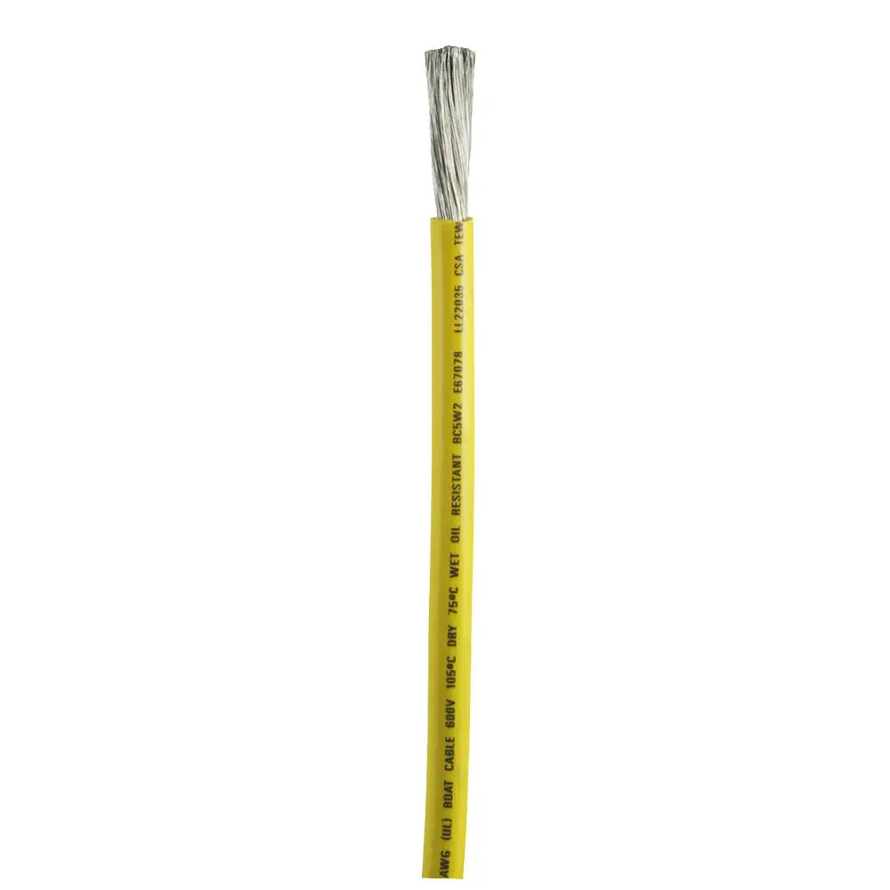 Ancor Yellow 2 AWG Battery Cable - Sold By The Foot [1149-FT] - Wire