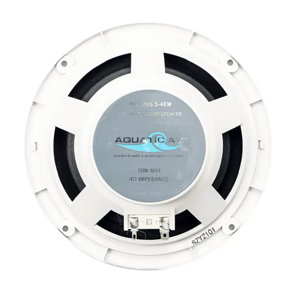 Aquatic AV 6.5’’ Economy Speakers - White - Pair [EC121] - Speakers