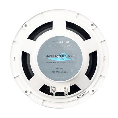 Aquatic AV 6.5’’ Economy Speakers - White - Pair [EC121] - Speakers